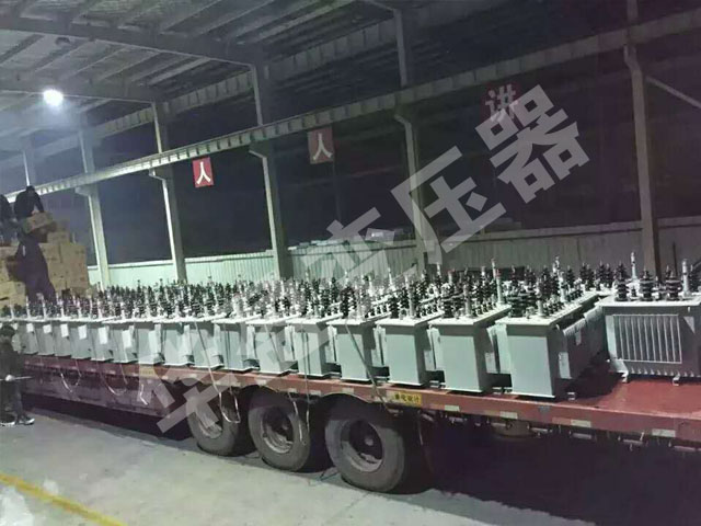 乌鲁木齐非晶合金变压器发货现场